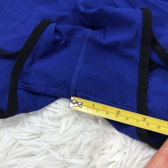 Lululemon Run: Speed Short Sapphire Blue Washi Weave Angel Wing - Picture 2 of 9